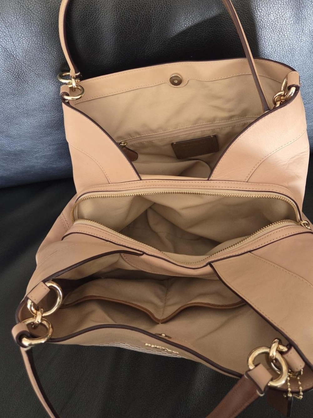 Coach Lexy Legacy Jacquard shoulder bag - Picture 5 of 8